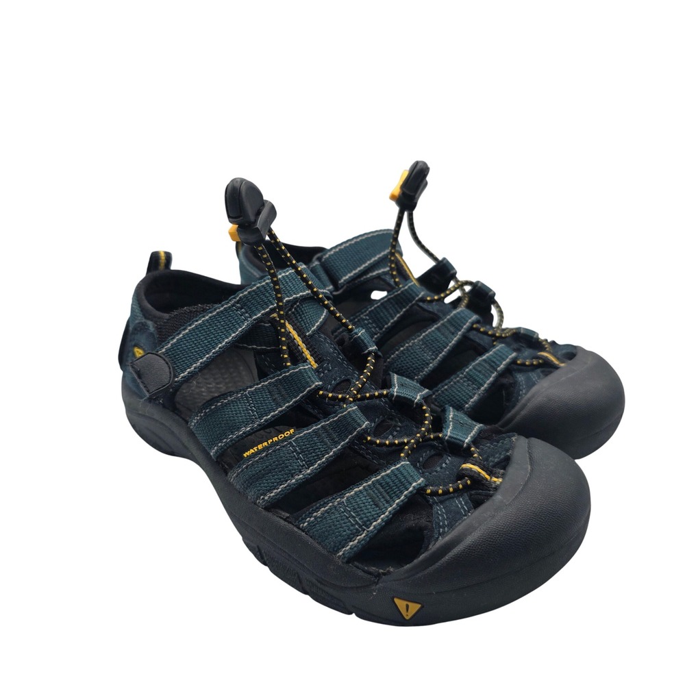 KEEN Kids Waterproof H2 Water Sandals Toddler Youth Blue Yellow Outdoor Size 3